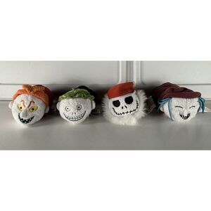 Disney Nightmare Before Christmas Tsum Tsum Jack, Barrel, Lock, & Shock Plush!